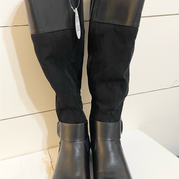 Rampage Ram-Imaron Tall Black Riding Boots size 6M NWOT - Picture 6 of 8
